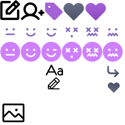 A grid of various icons.